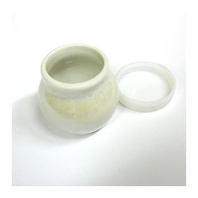 Liquid tartó porcelán műanyag tetővel 
