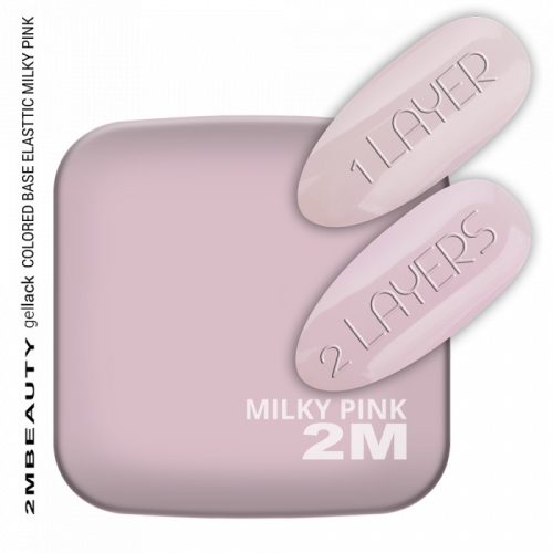 Colored Base Elastic Milky Pink 04-13ml