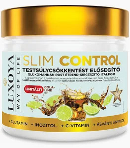Slim Control - Testsúlycsökkentést elősegítő glükomannán rost italpor -300 g