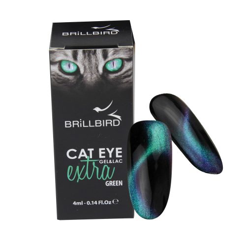 Cat Eye Extra Gél lakk - Green - 4ml