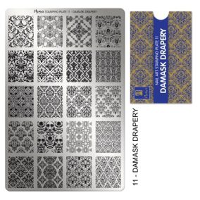 MOYRA NYOMDALEMEZ 11 Damask Drapery