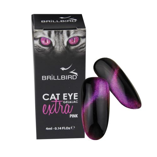Cat Eye Extra Gél lakk - Pink - 4ml