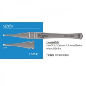 Rozsdamentes mini véső 