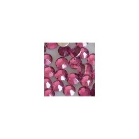 Fuchsia strasszkő 100 db